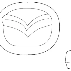 Emblem - Mazda (NG20-51-730)