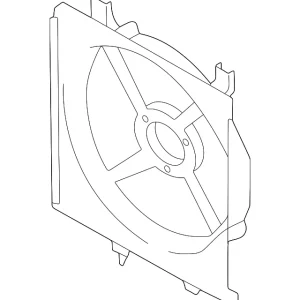 Fan Shroud - Mazda (B6MC-15-210)