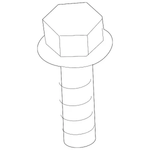 Buckle Bolt - Mazda (GHK5-57-811)