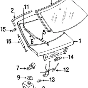 Nozzle - Mazda (B163-67-510)