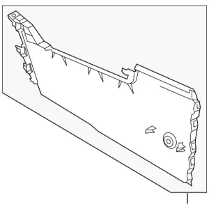 Side Panel - Mazda (KD45-64-950A-02)