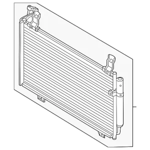 A/C Condenser - Mazda (VA54-61-480B)