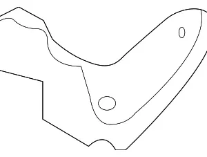 Bumper Cover Retainer - Mazda (TA01-50-2H0)