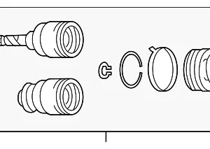 Outer Boot - Mazda (GDA3-22-530)