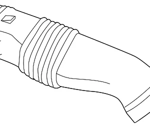 Intake Duct - Mazda (LFDV-13-201C)