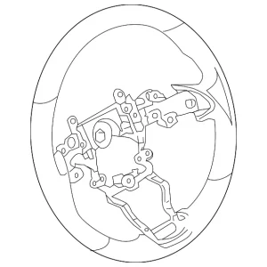 Steering Wheel - Mazda (TK48-32-982-02)