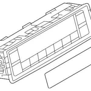 Heater Control - Mazda (KEME-61-32XB)
