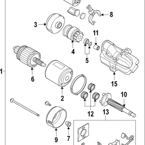 Drive End Housing - Mazda (L327-18-X00)
