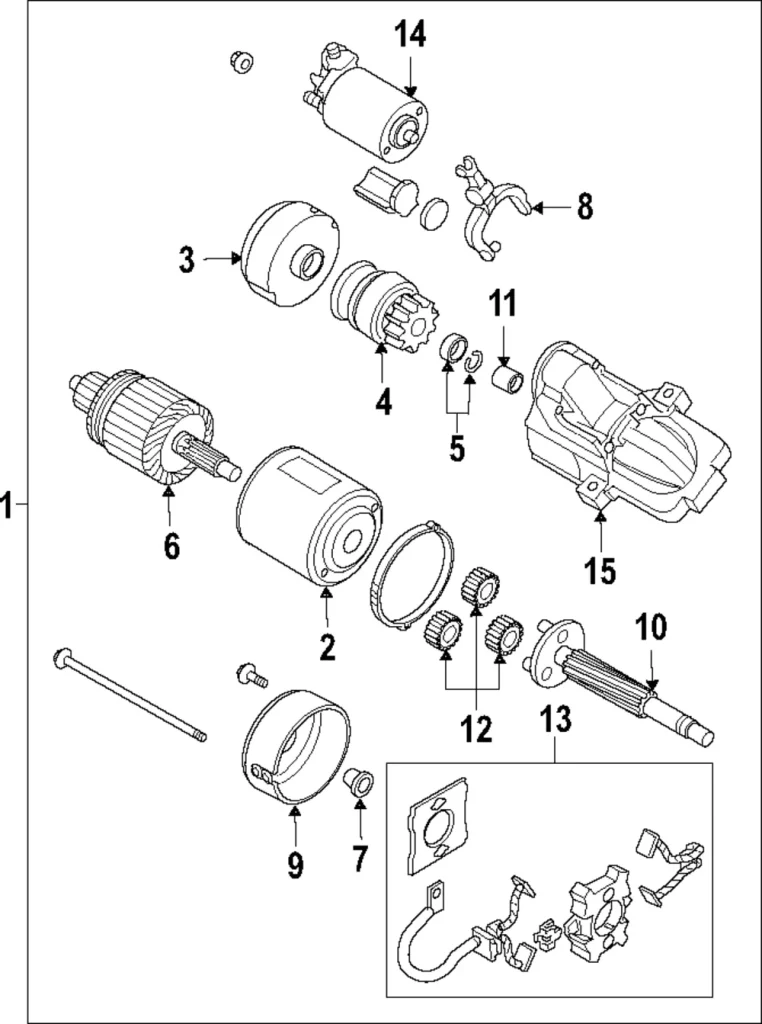 Brush & Holder - Mazda (JE70-18-X70)
