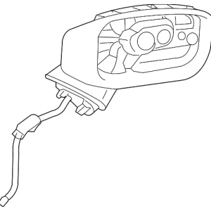 Mirror Assembly - Mazda (VA54-69-121)