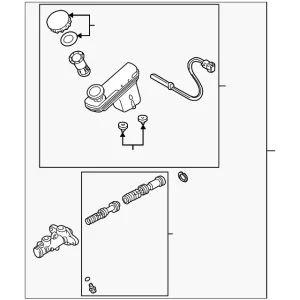 Master Cylinder - Mazda (LC70-43-40ZR-0B)