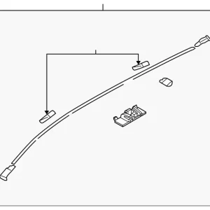 Roof Molding - Mazda (BBN7-50-9H0)