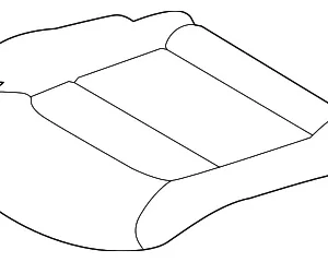Cushion Cover - Mazda (KN3R-88-161-02)