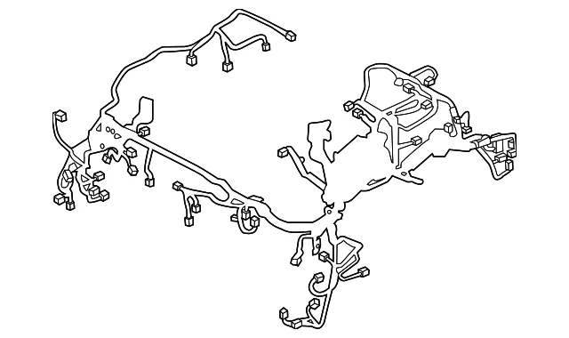 Wire Harness - Mazda (GLD3-67-010B)