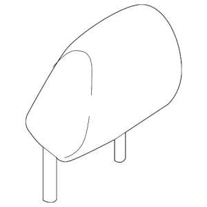 Headrest - Mazda (BAFA-88-140-02)