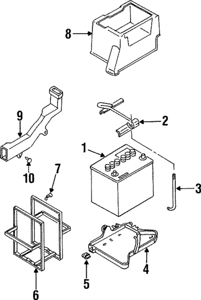 Tray - Mazda (BC1D-56-040B)