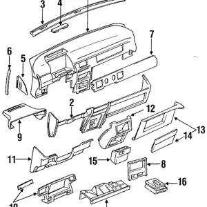 Ashtray Assembly - Mazda (LA01-64-610B)