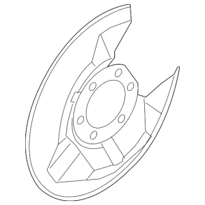 Splash Shield - Mazda (KD45-26-261)