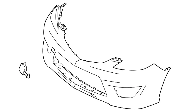Bumper Cover - Mazda (C2Y1-50-03XA-BB)