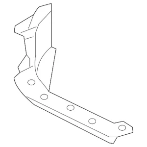 Air Deflector - Mazda (B45A-56-114B)