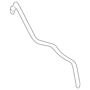 Rear Hose - Mazda (ZZCA-69-922)