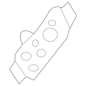Switch Panel - Mazda (TA01-68-4L6B-02)