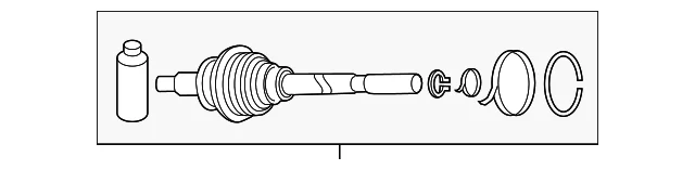 Outer Cv Joint - Mazda (FTB8-22-510)