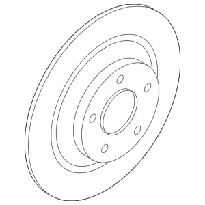 Rotor - Mazda (TK78-26-251A)