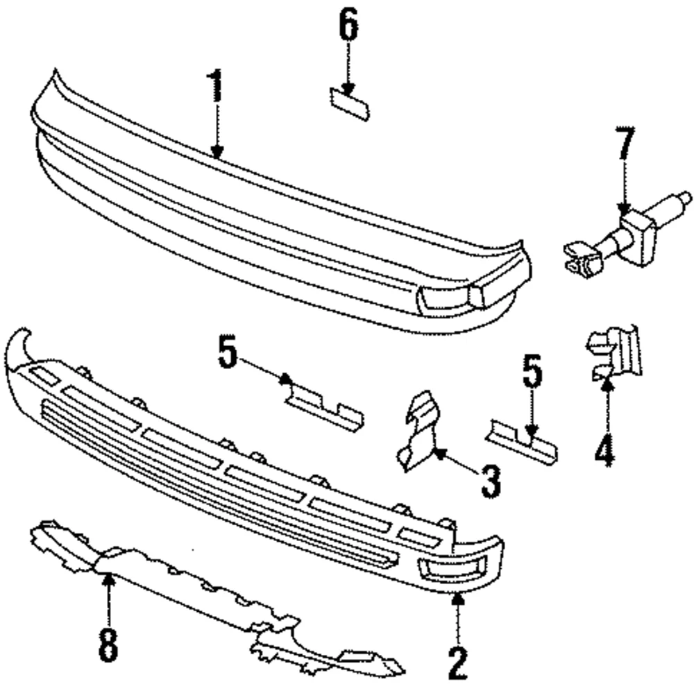 Spoiler - Mazda (FA54-51-980)