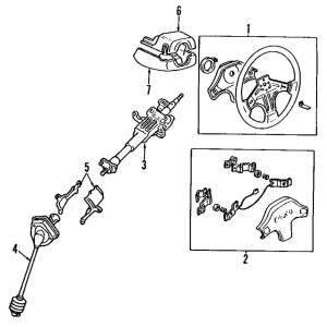 Column Cover - Mazda (LB22-60-220B-00)