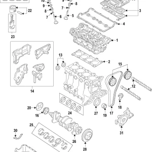 Camshaft - Mazda (FS01-12-420B)