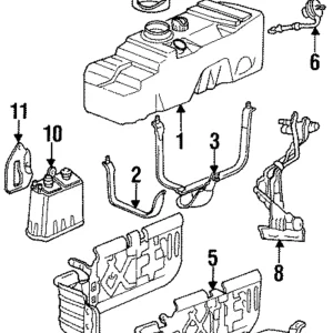 Vapor Canister - Mazda (ZZL0-13-970A)
