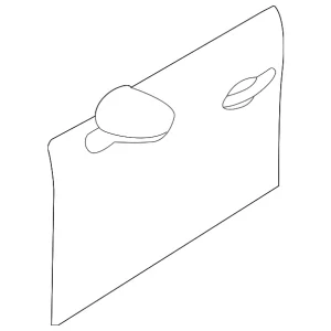Outer Panel - Mazda (KB7W-58-031A)