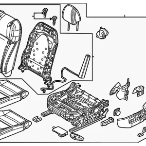 Seat Assembly - Mazda (VA42-57-150F-2B)