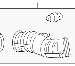 Air Hose - Mazda (1F72-13-206)