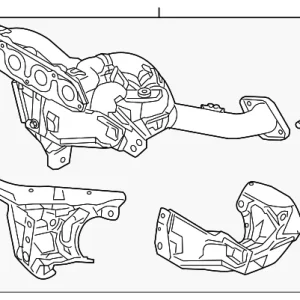 Exhaust Manifold - Mazda (PEA7-20-50X)
