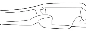 Upper Trim - Mazda (1F81-68-210-30)