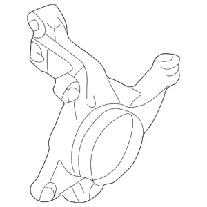 Knuckle - Mazda (B25D-33-021B)