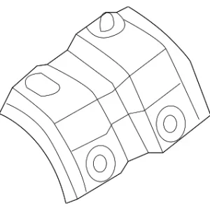 Gusset - Mazda (KB7W-71-635A)