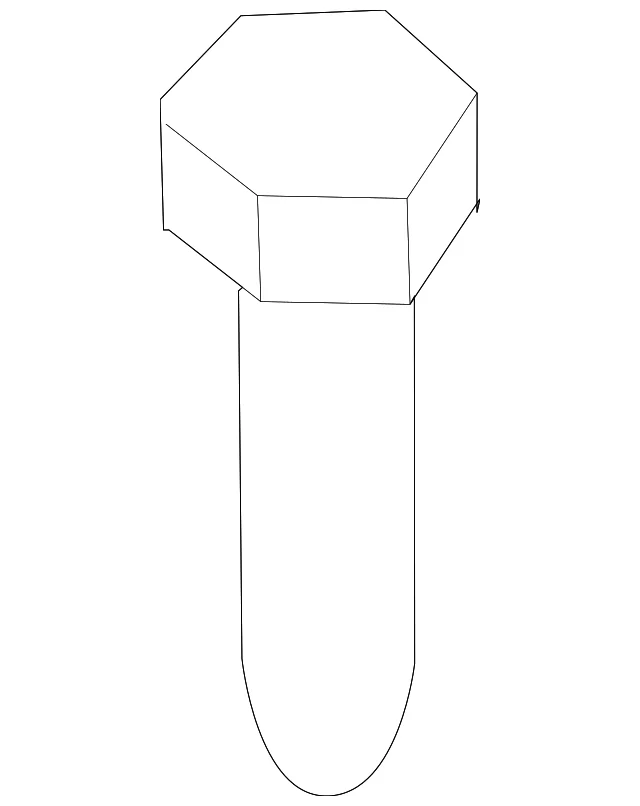 Wheel, Spare Bolt - Mazda (G030-56-961)