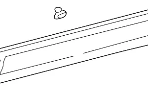 Body Side Molding - Mazda (EC01-51-RC0B-44)