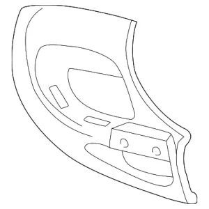 Finish Panel - Mazda (ZZM3-58-521)