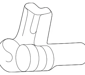 Engine Crankshaft Position Sensor - Mazda (ZZC0-18-230)