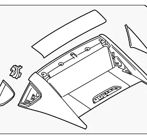 Rear Panel Assembly - Mazda (N291-R1-910C-2P)