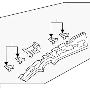 Rail Assembly - Mazda (BDTS-70-050)