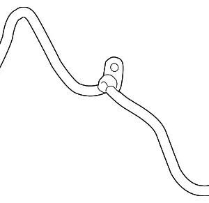 Hose (L) Flexible Front - Mazda (NA5F-43-990B)