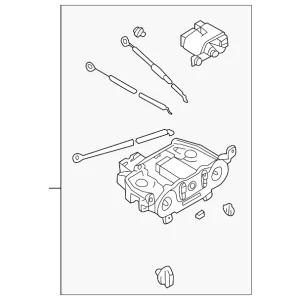 Dash Control Unit - Mazda (BL8F-61-190D)