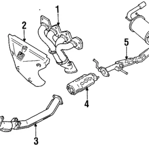 Muffler - Mazda (BP55-40-100D)