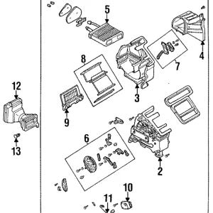Actuator - Mazda (BC1N-61-A70)