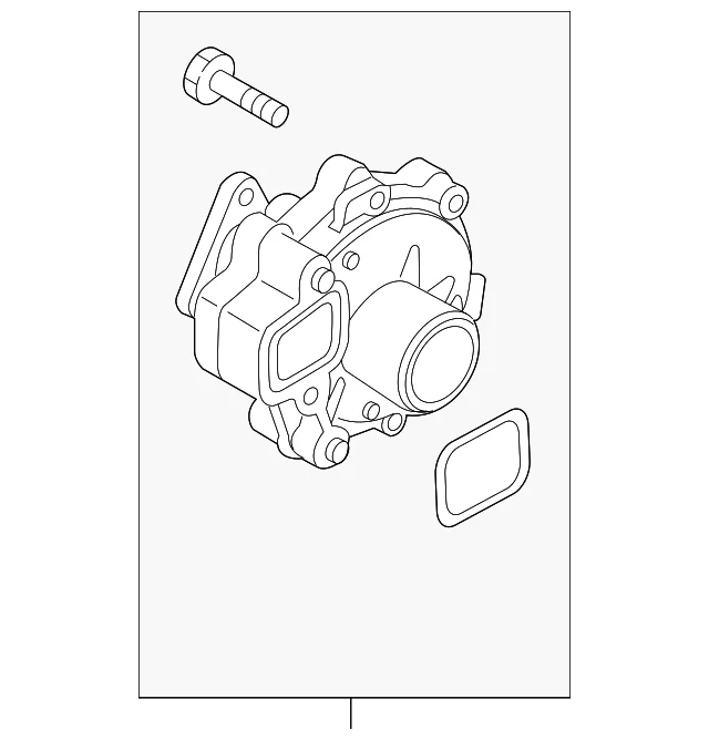 Water Pump - Mazda (P5PW-15-010C)